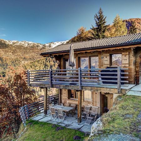 Chalet Le Cerf La Tzoumaz Exteriör bild