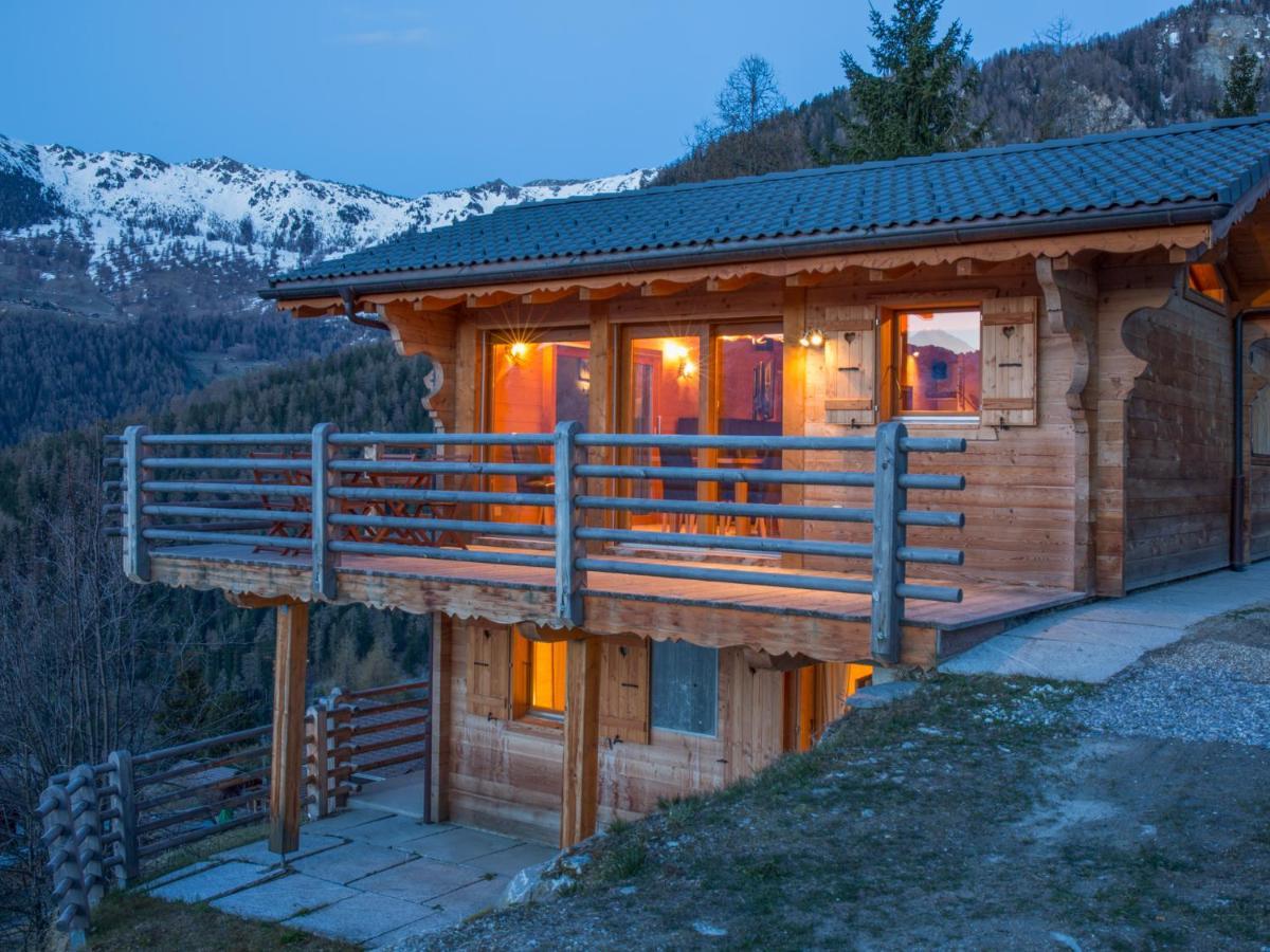 Chalet Le Cerf La Tzoumaz Exteriör bild