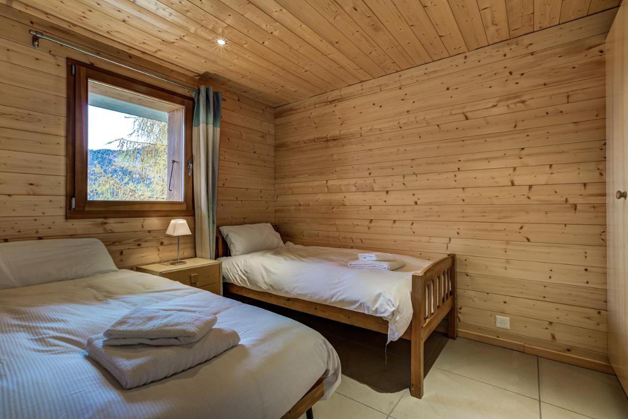Chalet Le Cerf La Tzoumaz Exteriör bild