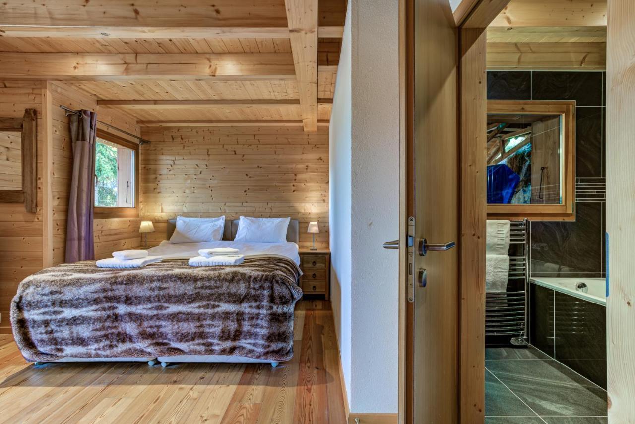 Chalet Le Cerf La Tzoumaz Exteriör bild